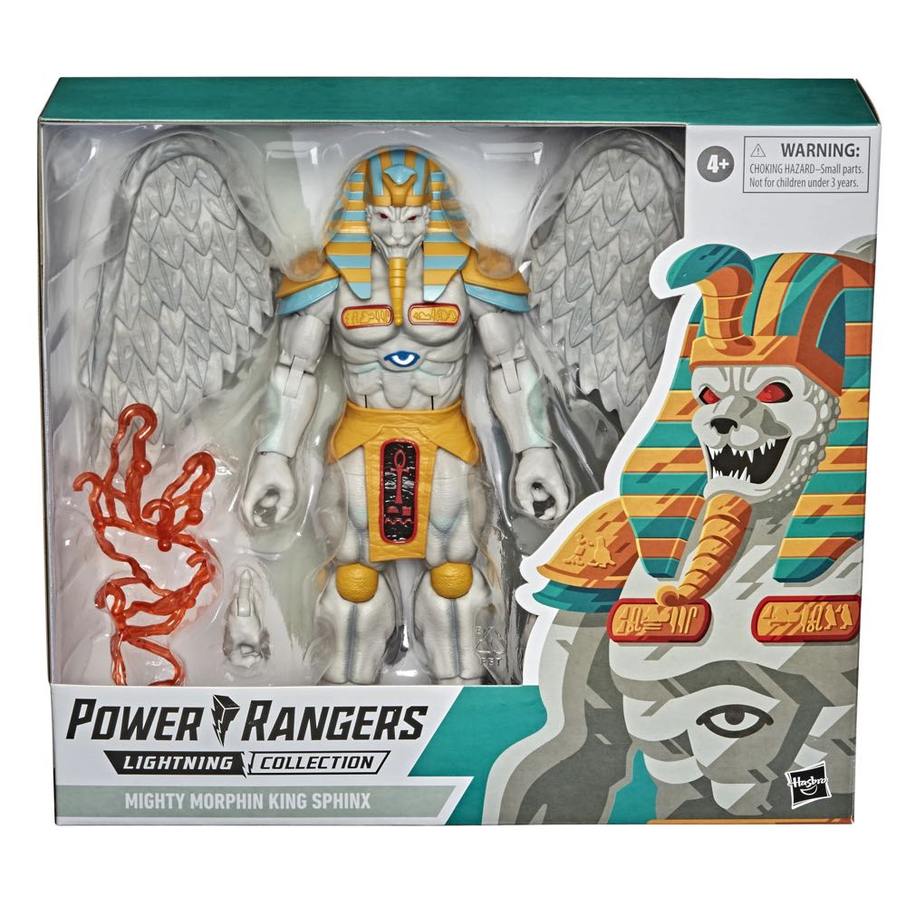 Mighty Morphin Power Rangers Lightning Collection King Sphinx - Hasbro (Power Rangers Lightning Collection) action figure collectible [Barcode 5010993775675] - Main Image 3