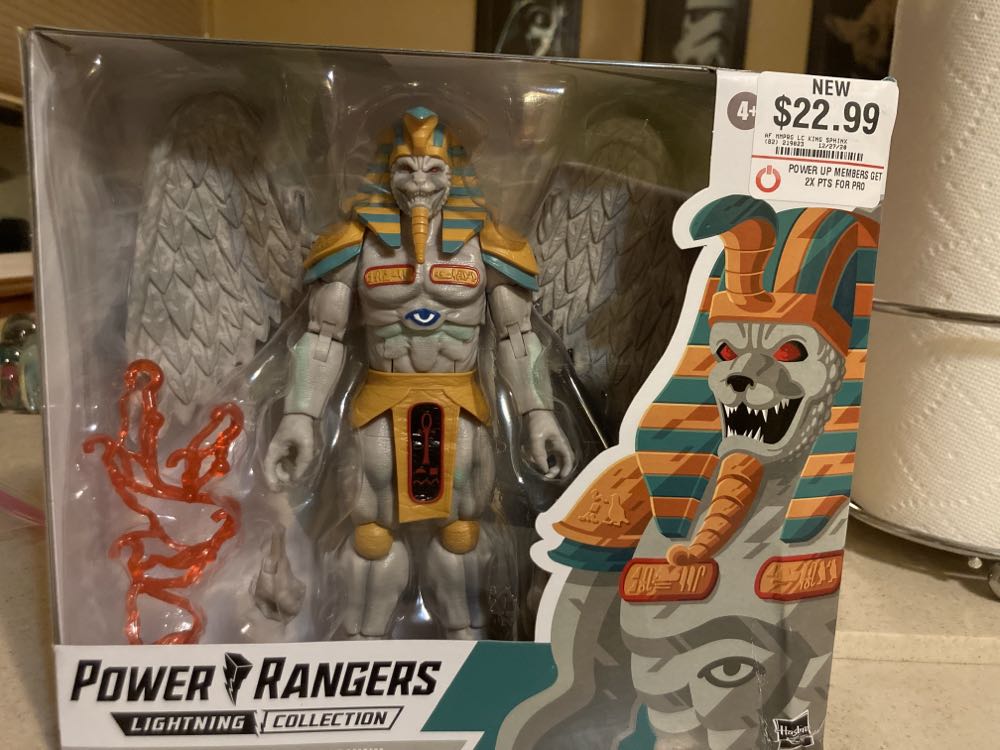 Mighty Morphin Power Rangers Lightning Collection King Sphinx - Hasbro (Power Rangers Lightning Collection) action figure collectible [Barcode 5010993775675] - Main Image 4