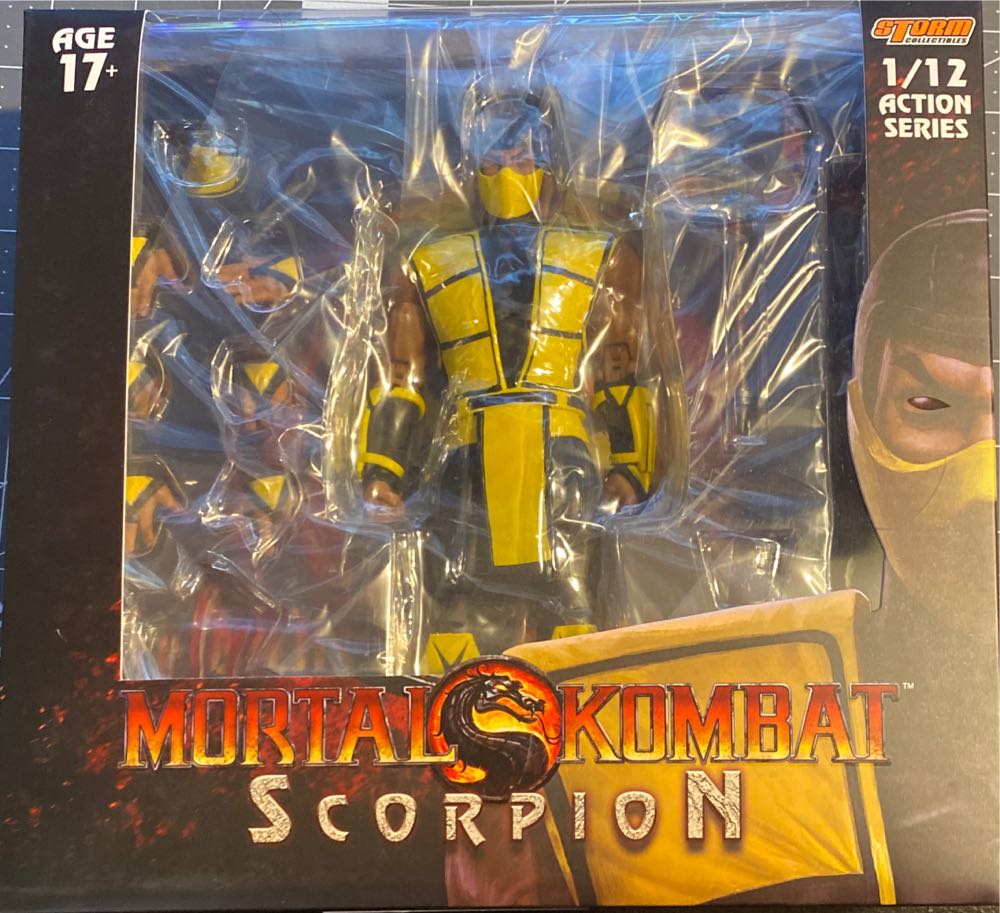 MK: 1:12 Scorpion (MK3) - Storm Collectibles (Mortal Kombat) action figure collectible [Barcode 4897072871128] - Main Image 2