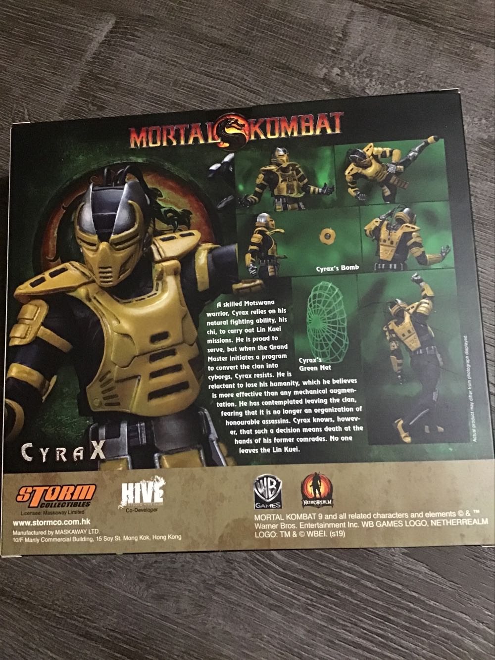 Cyrax - Storm Collectibles (Mortal Kombat - Storm Collectibles) action figure collectible [Barcode 4897072871180] - Main Image 2