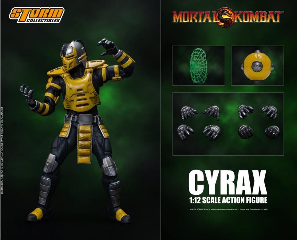 Cyrax - Storm Collectibles (Mortal Kombat - Storm Collectibles) action figure collectible [Barcode 4897072871180] - Main Image 3