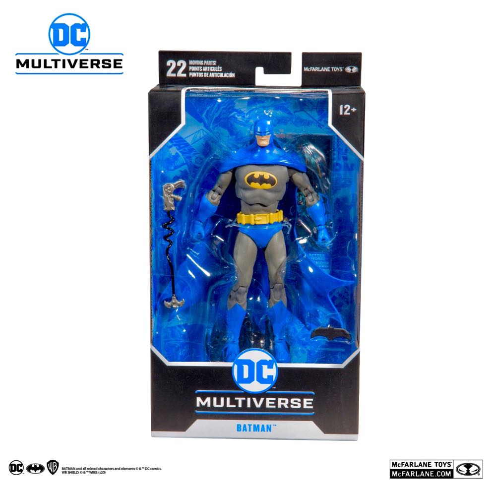 DC Multiverse Detective Comics #1000 BATMAN Grey & Blue Variant (Walmart Exclusive) - McFarlane (DC Multiverse) action figure collectible - Main Image 2
