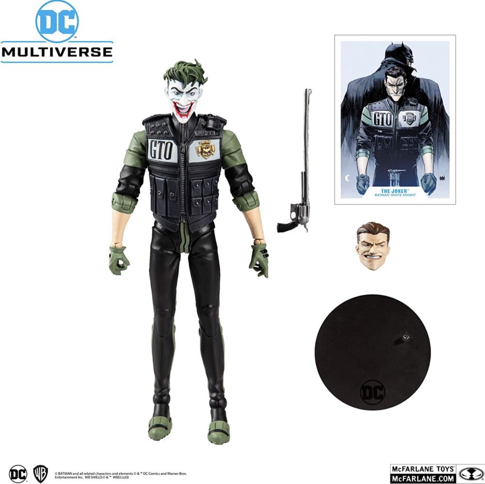 DC Multiverse Batman: White Knight Series THE JOKER (McFarlane) - McFarlane (DC Multiverse) action figure collectible - Main Image 1