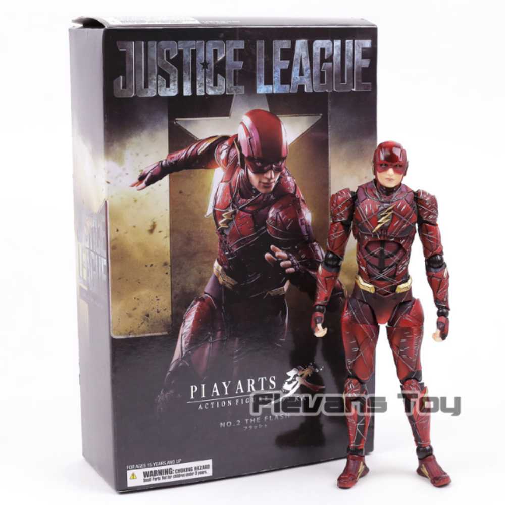 Justice League Play Arts Kai No. 2 The Flash - Square Enix (DC Comics) action figure collectible [Barcode 662248819679] - Main Image 2