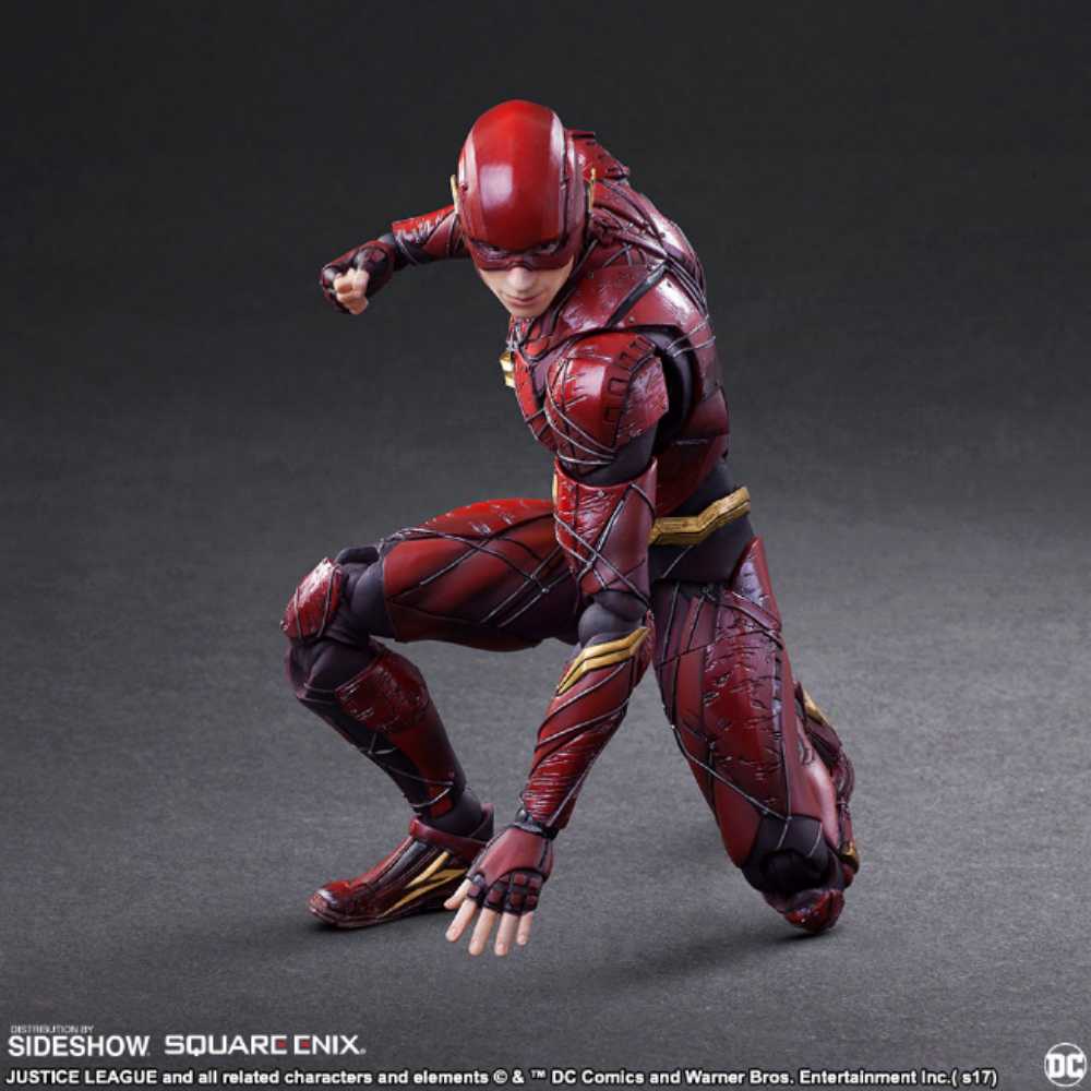 Justice League Play Arts Kai No. 2 The Flash - Square Enix (DC Comics) action figure collectible [Barcode 662248819679] - Main Image 3