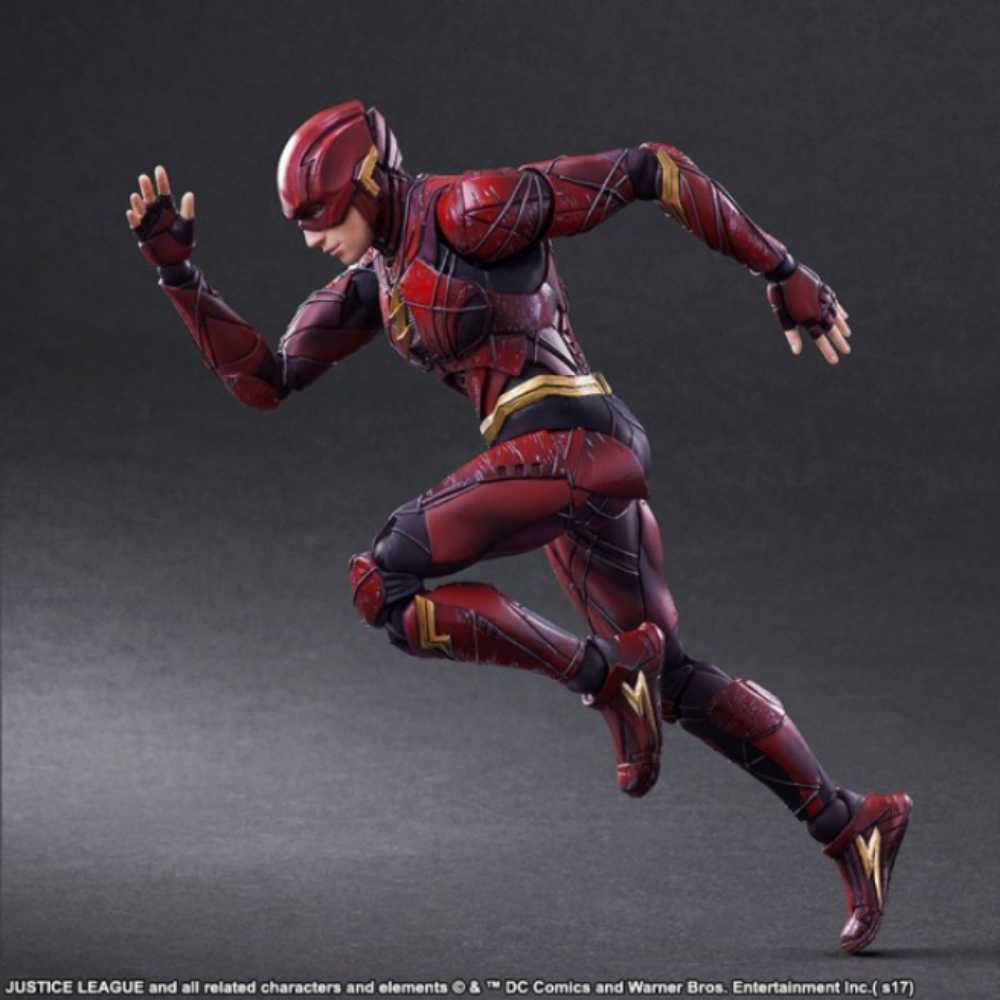 Justice League Play Arts Kai No. 2 The Flash - Square Enix (DC Comics) action figure collectible [Barcode 662248819679] - Main Image 4