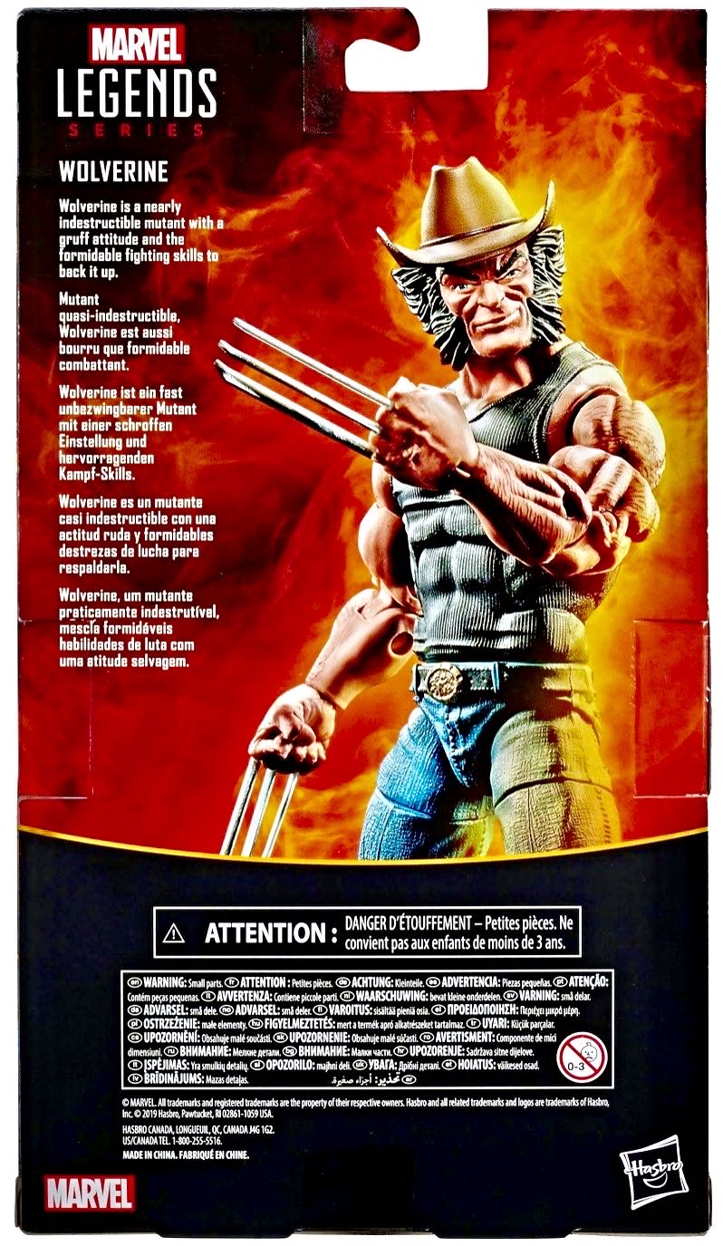 Cowboy Logan - Hasbro (Marvel Legends) action figure collectible - Main Image 2