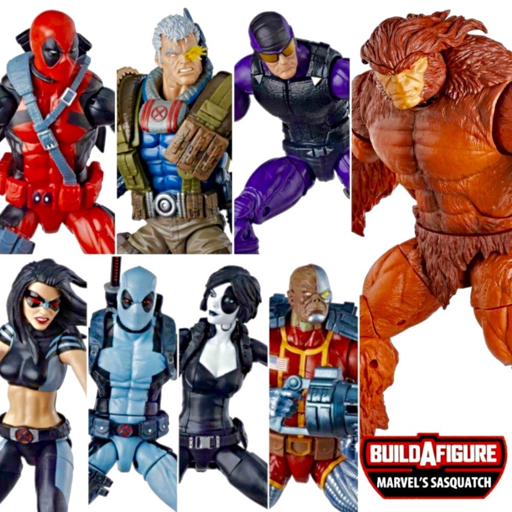 Marvel Legends Deadpool Series DEADPOOL (BAF Sasquatch Series) - Hasbro (Marvel Legends) action figure collectible - Main Image 2