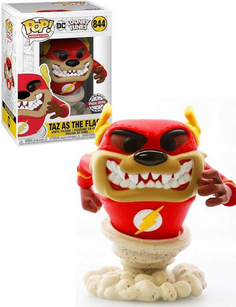 Funko POP! Taz as The Flash - Funko (DC Comics) action figure collectible [Barcode 889698425599] - Main Image 4