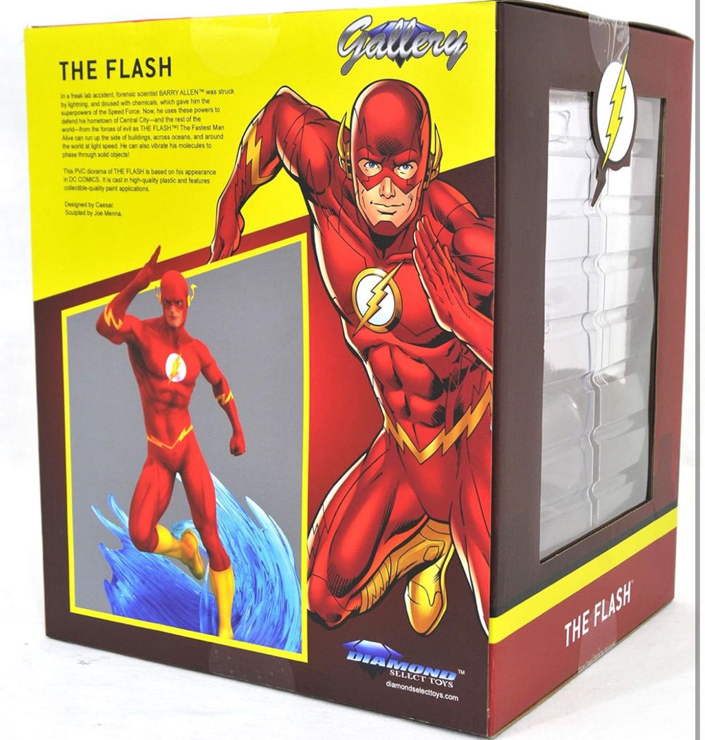 DC Gallery The Flash  - Diamond Select Toys (DC Comics) action figure collectible [Barcode 699788828823] - Main Image 4