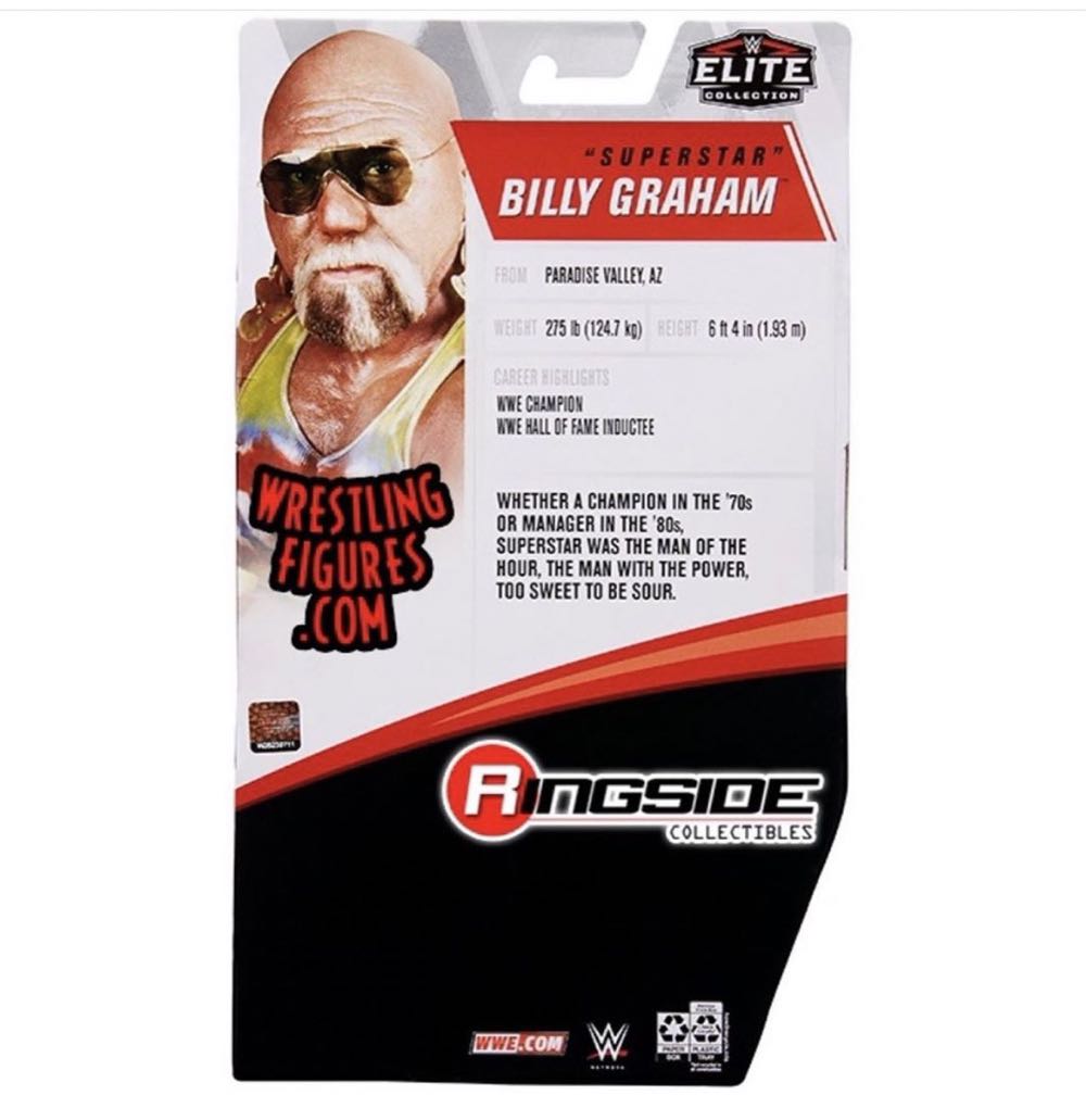 “Superstar” Billy Graham - Mattel (Mattel Elite Collection) action figure collectible - Main Image 4