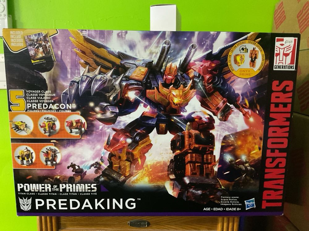 Predaking Power Of The Primes - Hasbro (Power Of The Primes) action figure collectible [Barcode 630509674800] - Main Image 3