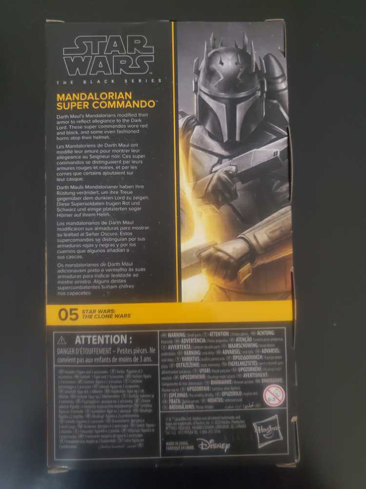 Mandolorian Super Commando - Hasbro action figure collectible - Main Image 2