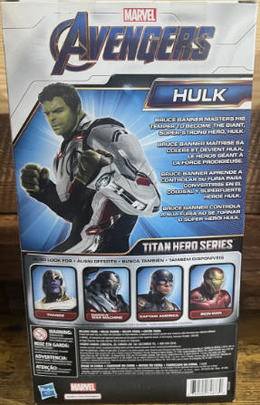 Hulk - Hasbro (Avenger Endgame) action figure collectible [Barcode 630509748730] - Main Image 3