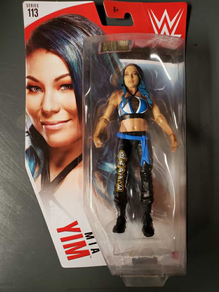 Mia Yim Basic 113 - Mattel (WWE Basic Series #113) action figure collectible [Barcode 887961834819] - Main Image 2