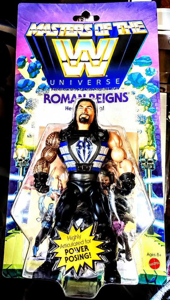 Masters Of The WWE Roman Reigns - Mattel Inc (Masters Of The W Universe) action figure collectible [Barcode 887961838534] - Main Image 1