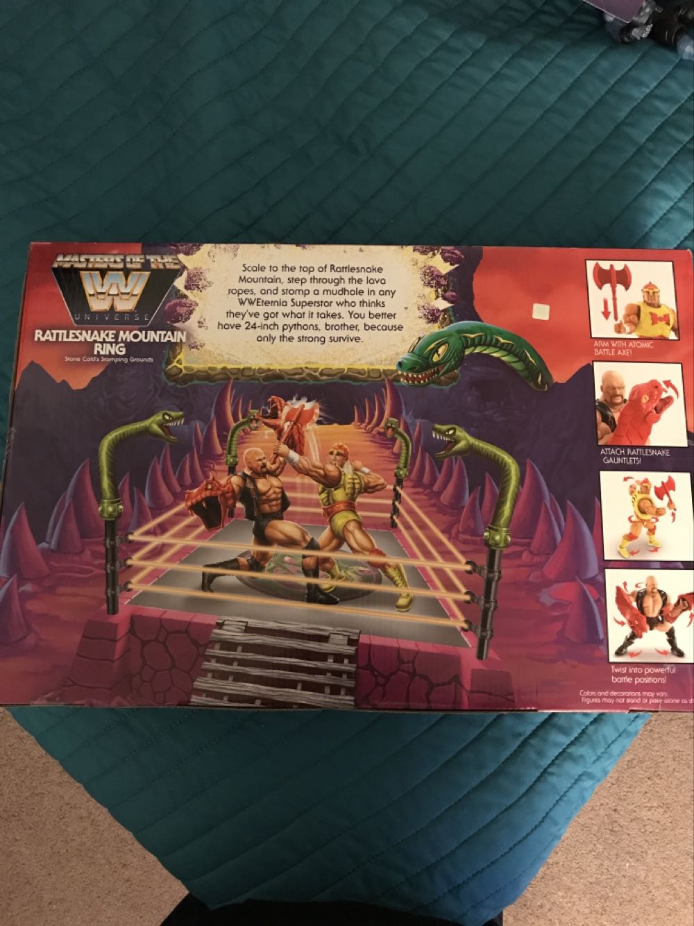 Rattlesnake Mountain Ring - Mattel (Masters Of The WWE Universe) action figure collectible [Barcode 887961946888] - Main Image 2