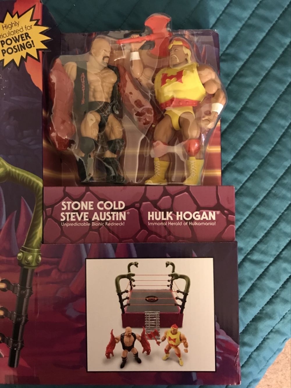 Rattlesnake Mountain Ring - Mattel (Masters Of The WWE Universe) action figure collectible [Barcode 887961946888] - Main Image 3