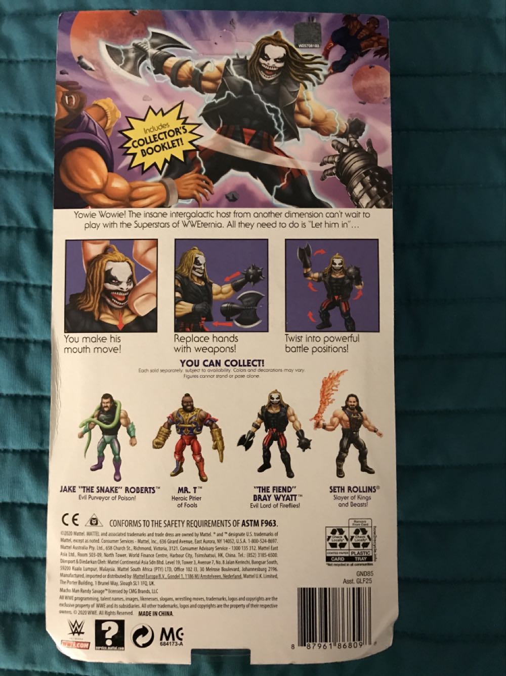 MotU Origins MotWU - Bray Wyatt - Mattel Wwe (WWE MOTU Series 3) action figure collectible [Barcode 887961868098] - Main Image 2
