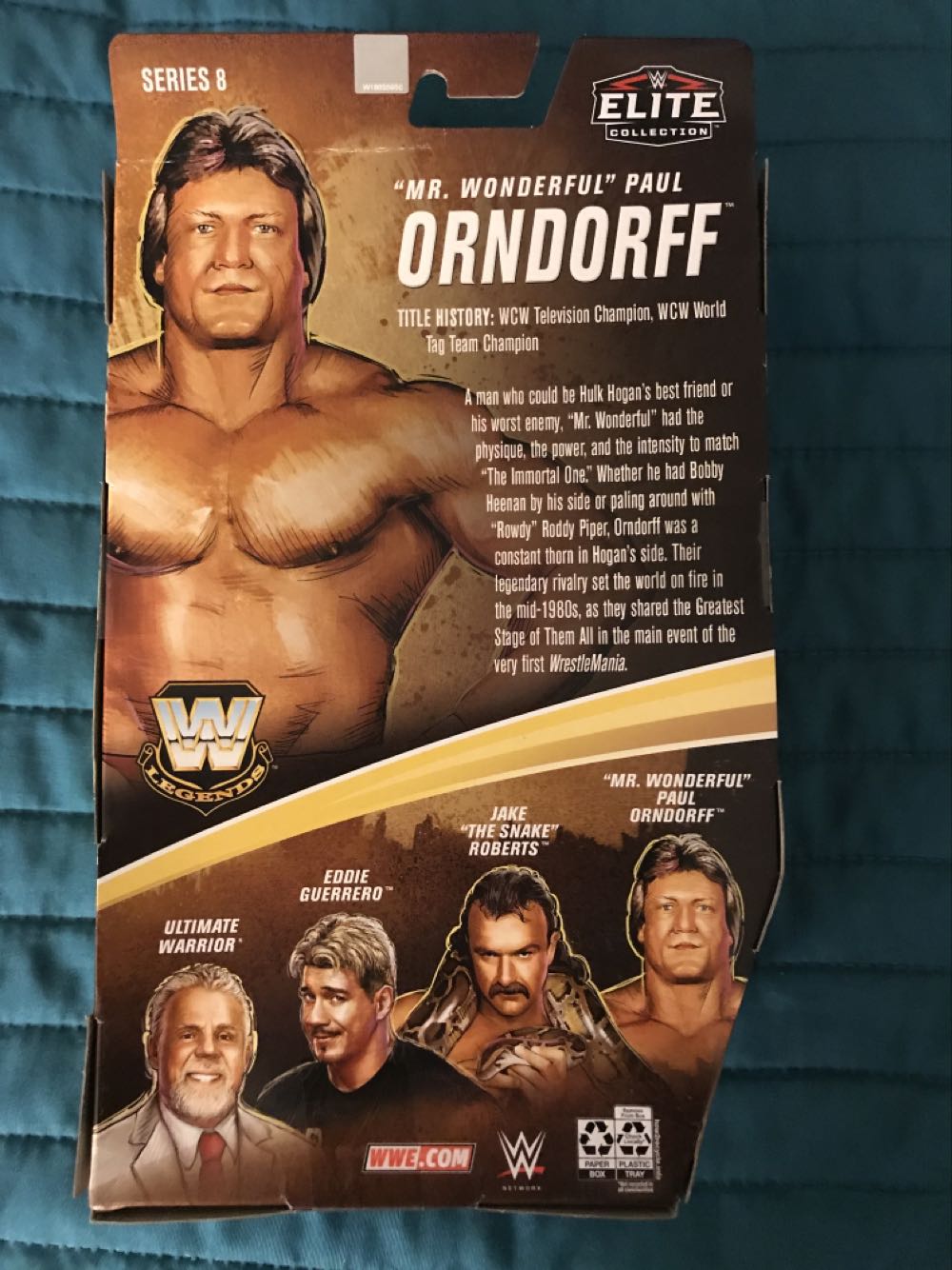 Paul Orndorff Elite Target Series 8 - Mattel (WWE Legends) action figure collectible [Barcode 887961906592] - Main Image 2