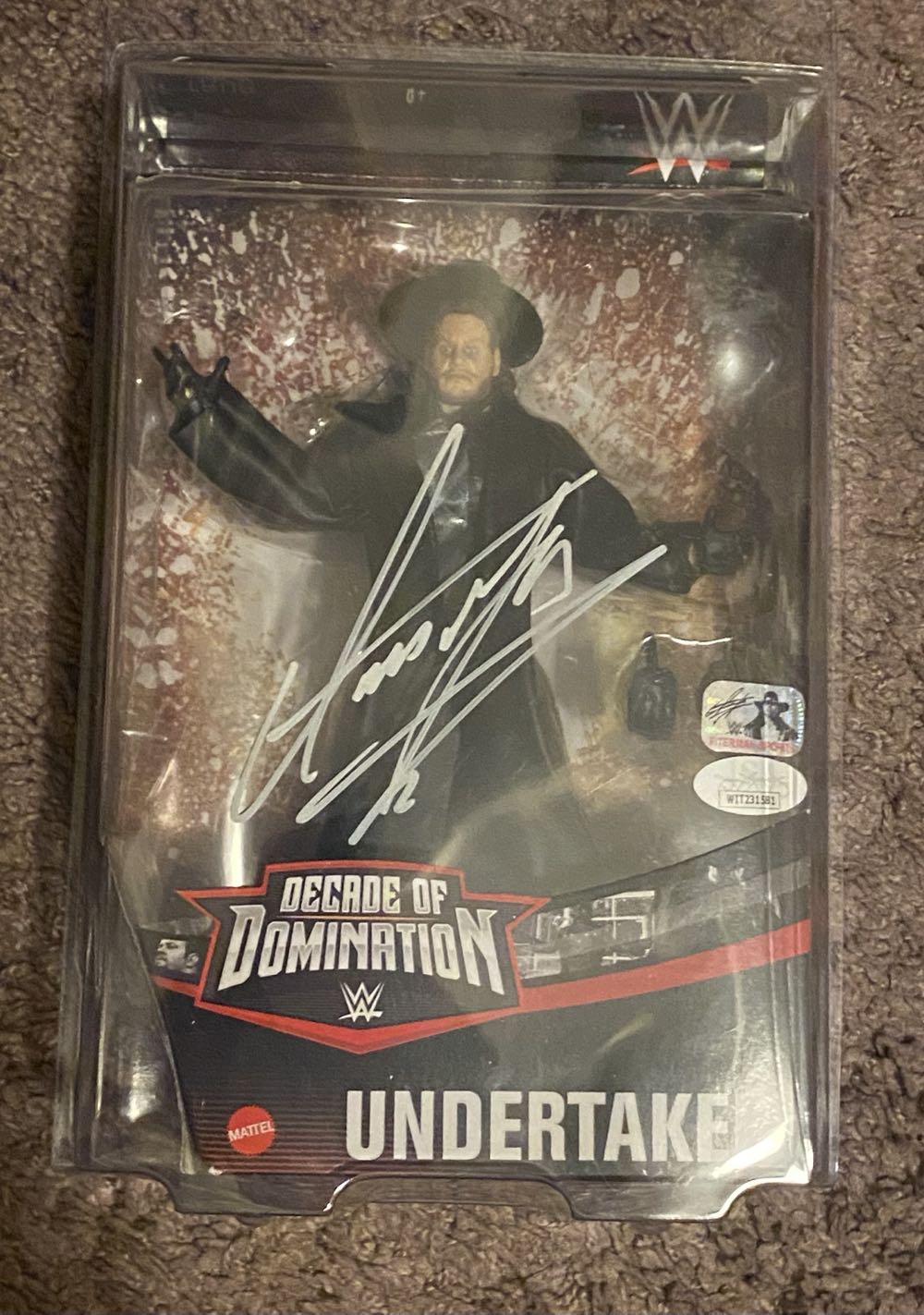 Undertaker - Mattel (Decade Of Domination) action figure collectible [Barcode 887961906530] - Main Image 3