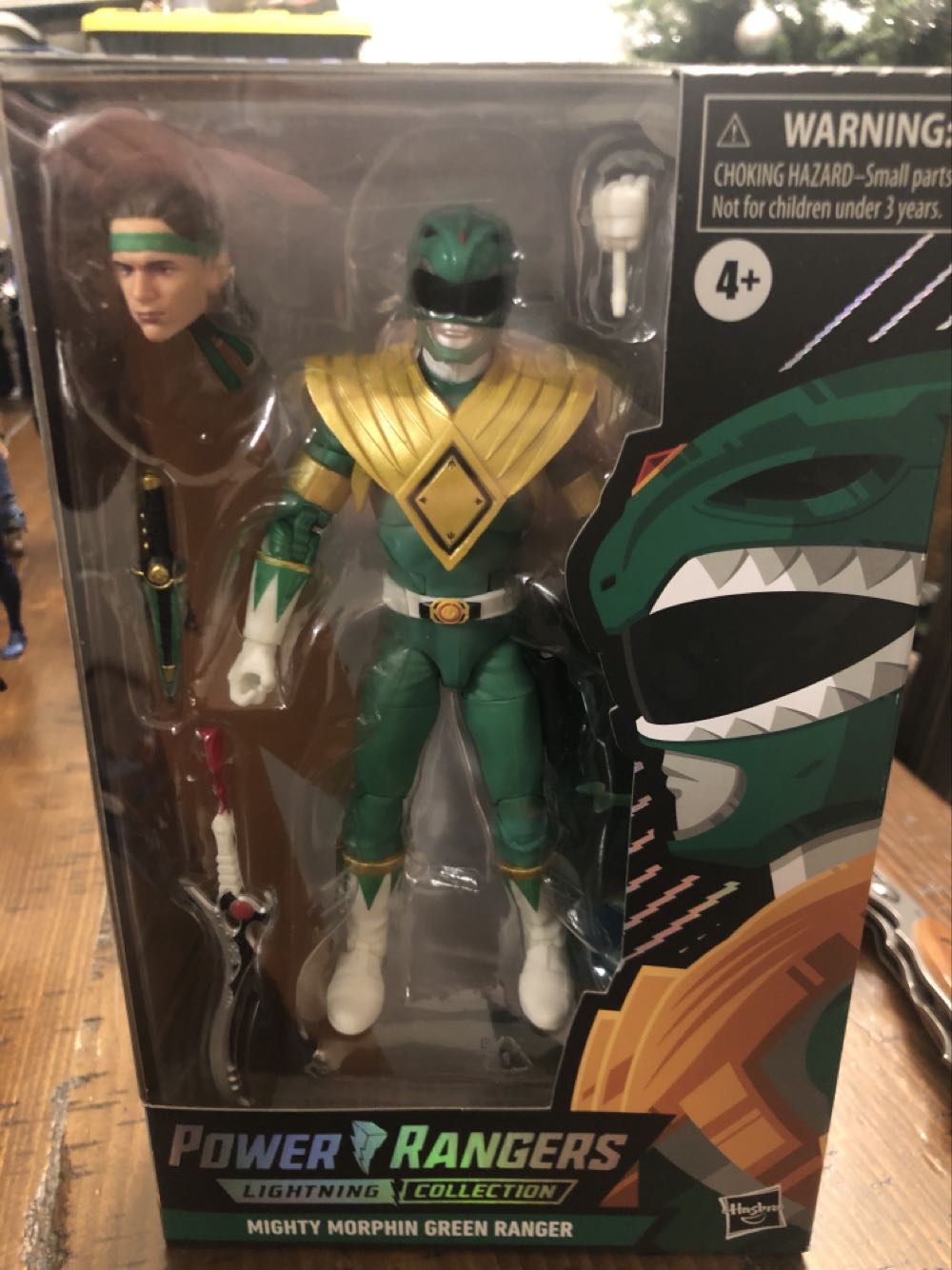 Mighty Morphin Green Ranger Lightning Collection  action figure collectible [Barcode 630509987375] - Main Image 2