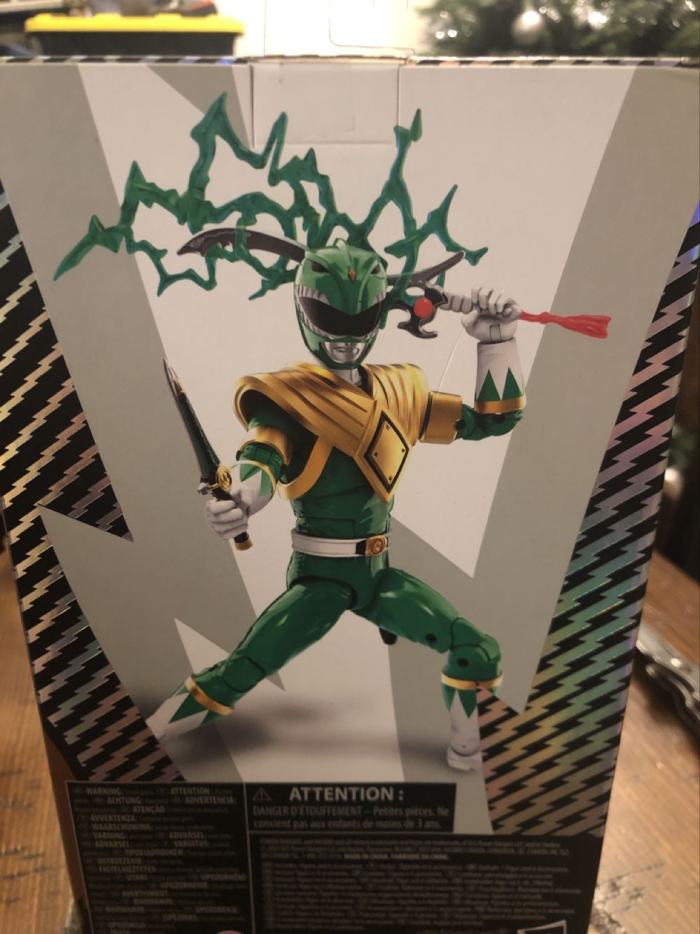 Mighty Morphin Green Ranger Lightning Collection  action figure collectible [Barcode 630509987375] - Main Image 3