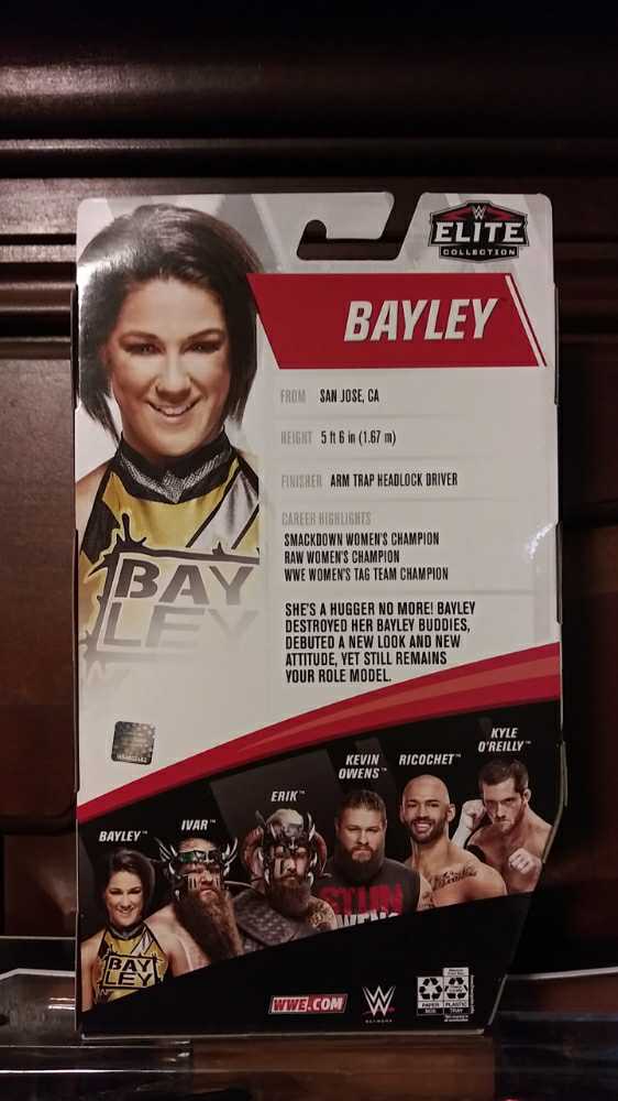 Bayley Elite 80 - Mattel (WWE Elite Series 80) action figure collectible [Barcode 887961833980] - Main Image 2