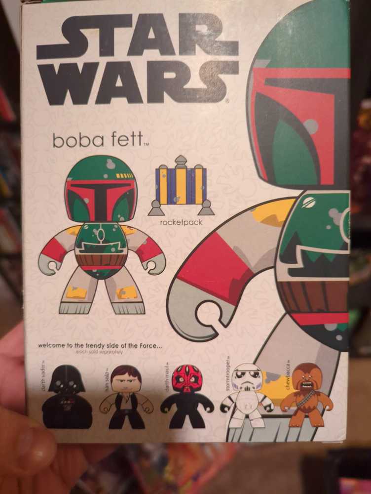 Boba Fett - Hasbro (Mighty Muggs) action figure collectible [Barcode 653569292043] - Main Image 4