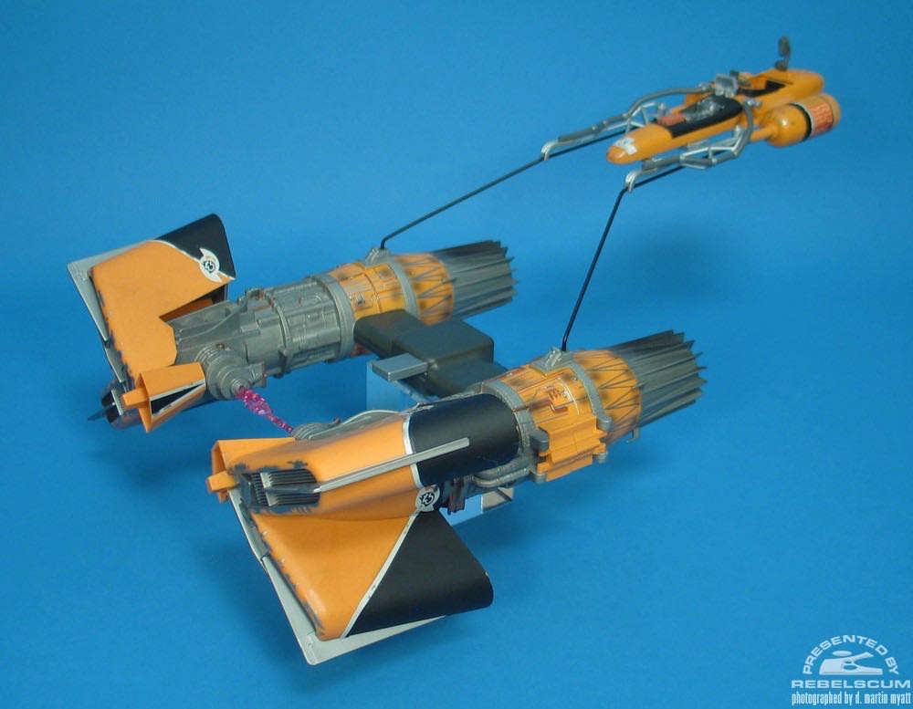 Sebulba’s Pod Racer (with Spring-Out Spinning Blade) - Hasbro (Star Wars Episode I) action figure collectible [Barcode 076281840987] - Main Image 3