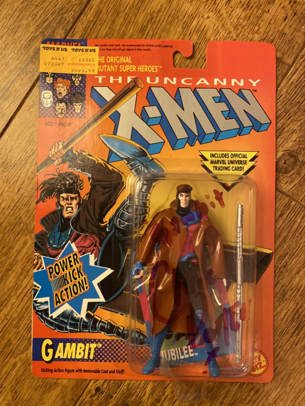Gambit - Toybiz action figure collectible [Barcode 5010963075576] - Main Image 1