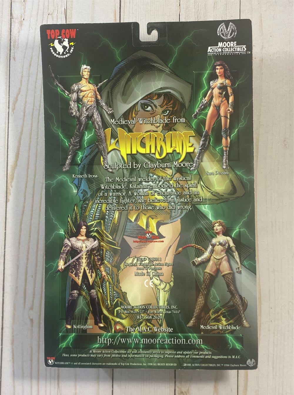 WitchBlade: Medieval WitchBlade - Top Cow action figure collectible - Main Image 2
