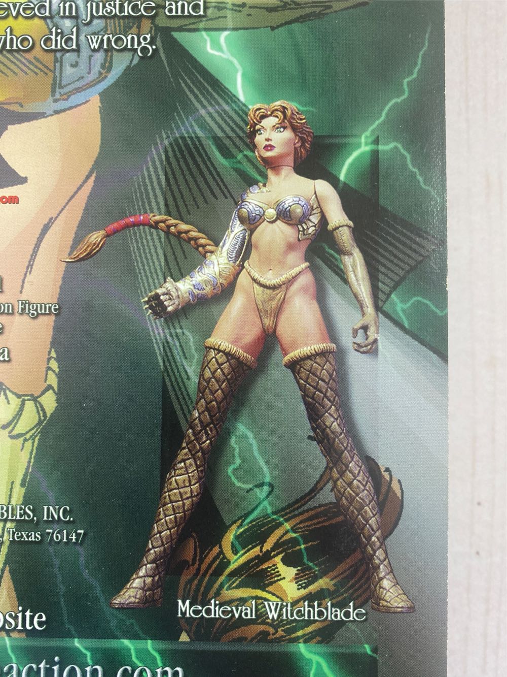 WitchBlade: Medieval WitchBlade - Top Cow action figure collectible - Main Image 3