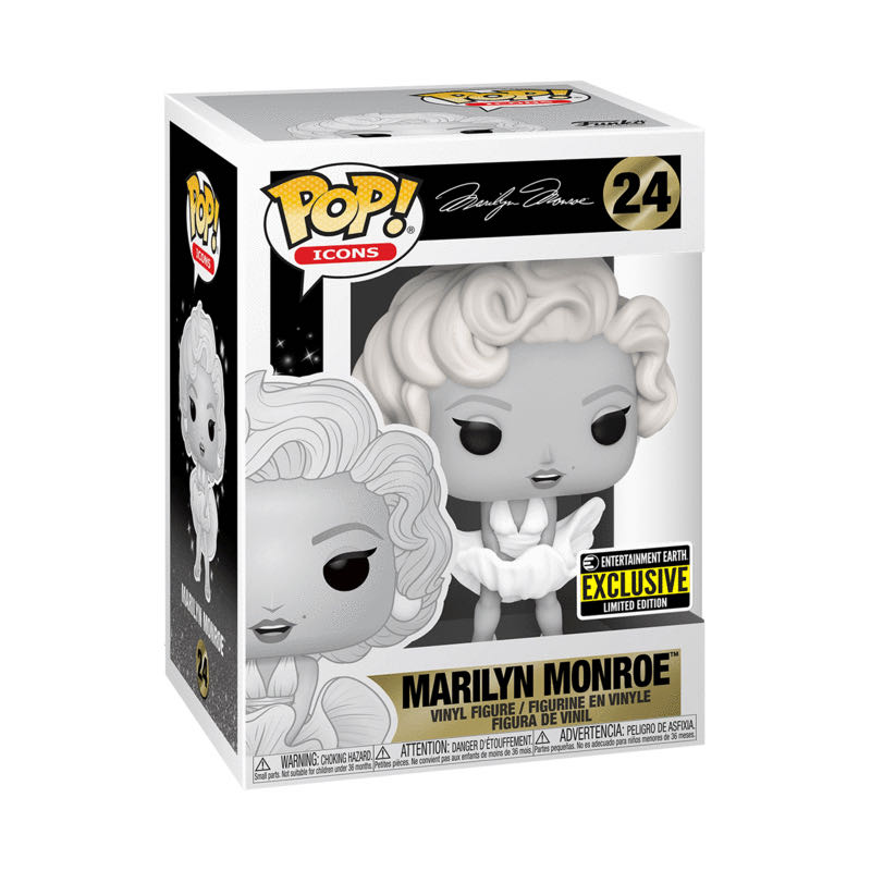 Marilyn Monroe (Merilyn Monroe) 24 Entraiteniment Earth Esclusive - Funko Pop! action figure collectible [Barcode 889698470612] - Main Image 2