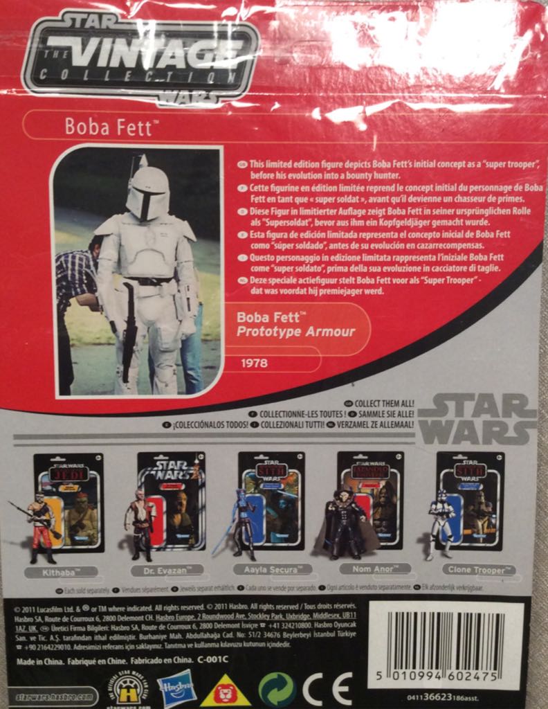 VC Boba Fett (Prototype Armour) - Hasbro (07. Toys - Retro/ Custom) action figure collectible - Main Image 2