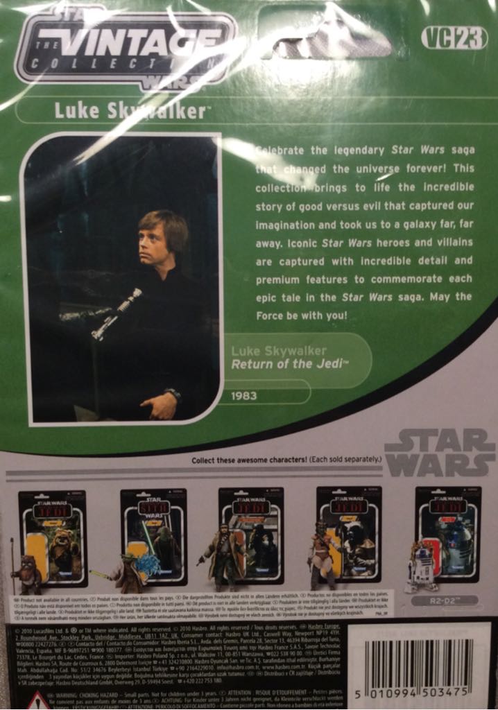 VC Luke Skywalker (Endor Capture) - Hasbro (07. Toys - Retro/ Custom) action figure collectible - Main Image 2