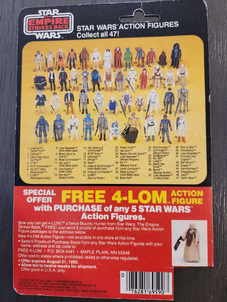 Dengar - Kenner (Star Wars Empire Strikes Back) action figure collectible - Main Image 4