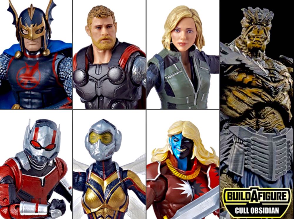 Marvel Legends Avengers Infinity War Series BLACK WIDOW (BAF Cull Obsidian Series) - Hasbro (Marvel Legends) action figure collectible - Main Image 2