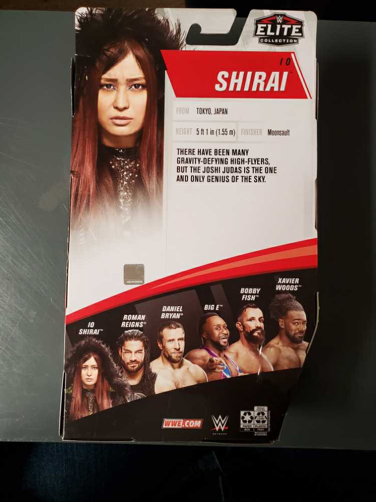 Io Shirai  - Mattel (WWE Elite Series 79) action figure collectible [Barcode 887961833850] - Main Image 3