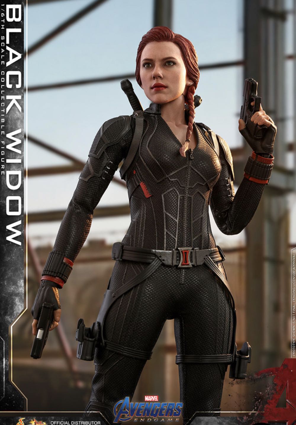 Black Widow (Endgame) - Hot Toys (Averages ENDGAME) action figure collectible [Barcode 4895228600158] - Main Image 3
