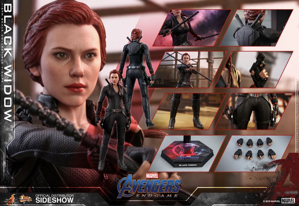 Black Widow (Endgame) - Hot Toys (Averages ENDGAME) action figure collectible [Barcode 4895228600158] - Main Image 4