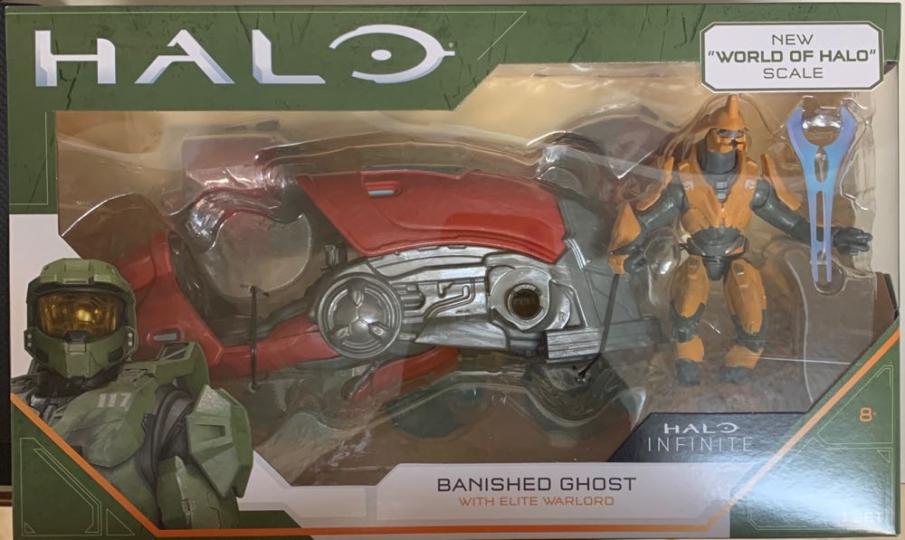 Banished Ghost With Elite Warlord - Jazwares LLC (Halo: Infinite) action figure collectible - Main Image 1