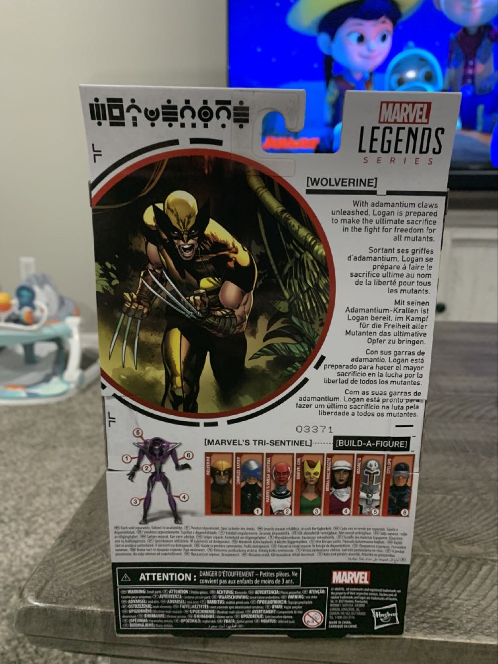 Wolverine (House of X) - Hasbro (Tri-Sentinel BaF Wave) action figure collectible [Barcode 5010993789733] - Main Image 3