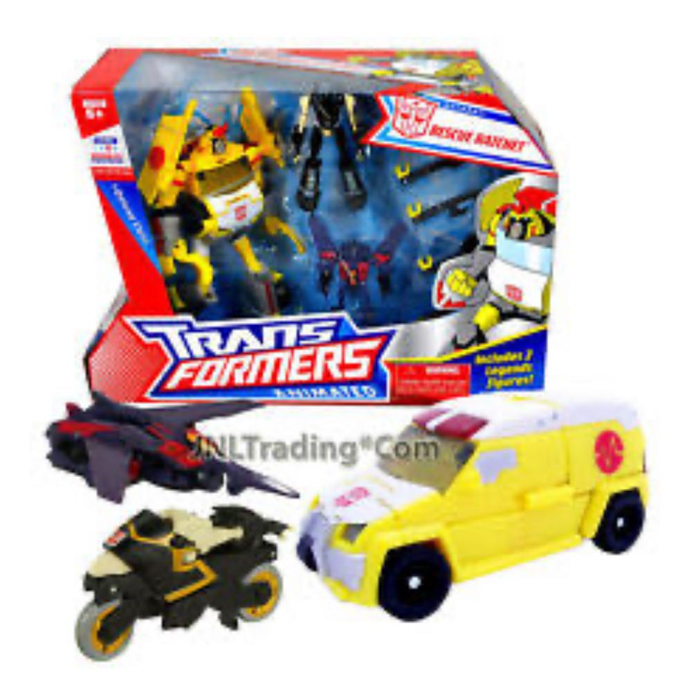 Transformers Animated 3-Pack Rescue Ratchet - Hasbro (Transformers Animated) action figure collectible [Barcode 653569353744] - Main Image 4