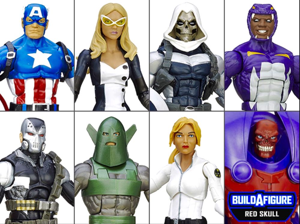 Marvel Legends Captain America Series “CAP WOLF” CAPTAIN AMERICA (BAF Red Onslaught Series) - Hasbro (Marvel Legends) action figure collectible - Main Image 2