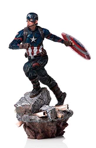 Captain America Deluxe Bds Art Scale Statue Avengers: Endgame - Iron Studios action figure collectible [Barcode 606529899622] - Main Image 1