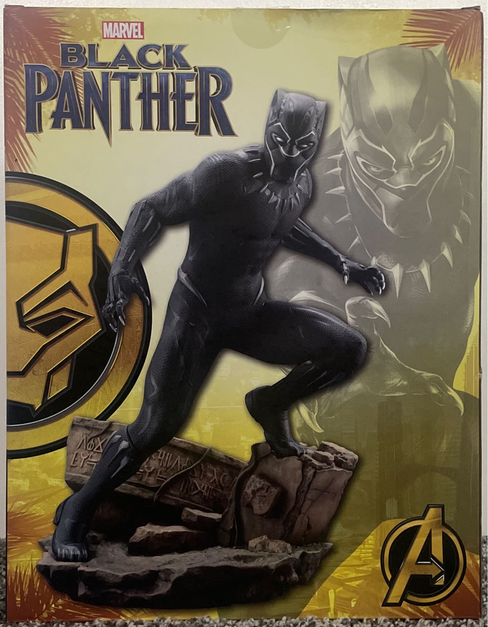 Black Panther Kotobukiya Artfx 1 6 Scale Pvc Painted Pre-assembled Figure - Kotobukiya Artfx action figure collectible [Barcode 4934054004232] - Main Image 3