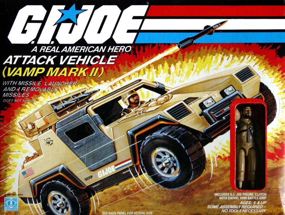 #12 | V.A.M.P. Mark II - Hasbro (GI Joe Vintage) action figure collectible - Main Image 2