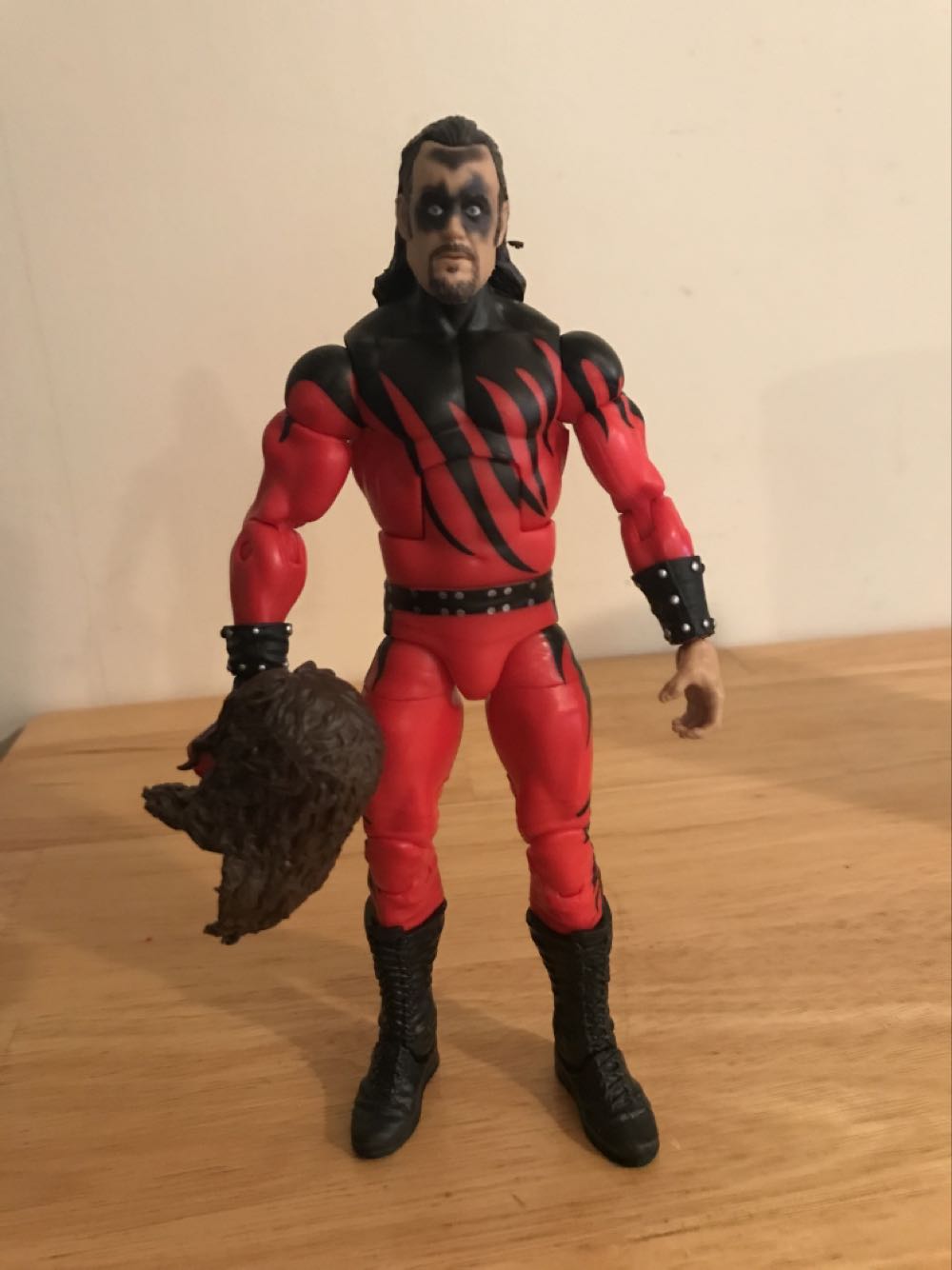 The Undertaker - Mattel Wwe (WWE Ringside Collectibles Exclusive “Deadman’s Revenge”, The Undertaker (as Kane)) action figure collectible - Main Image 2