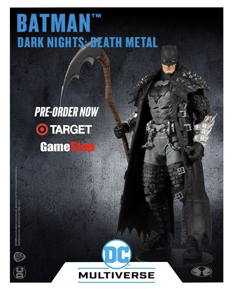 Batman Death Metal - McFarlane Toys (DC Multiverse) action figure collectible [Barcode 787926151350] - Main Image 3